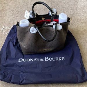 Dooney & Bourke Pewter Large Barlow Handbag